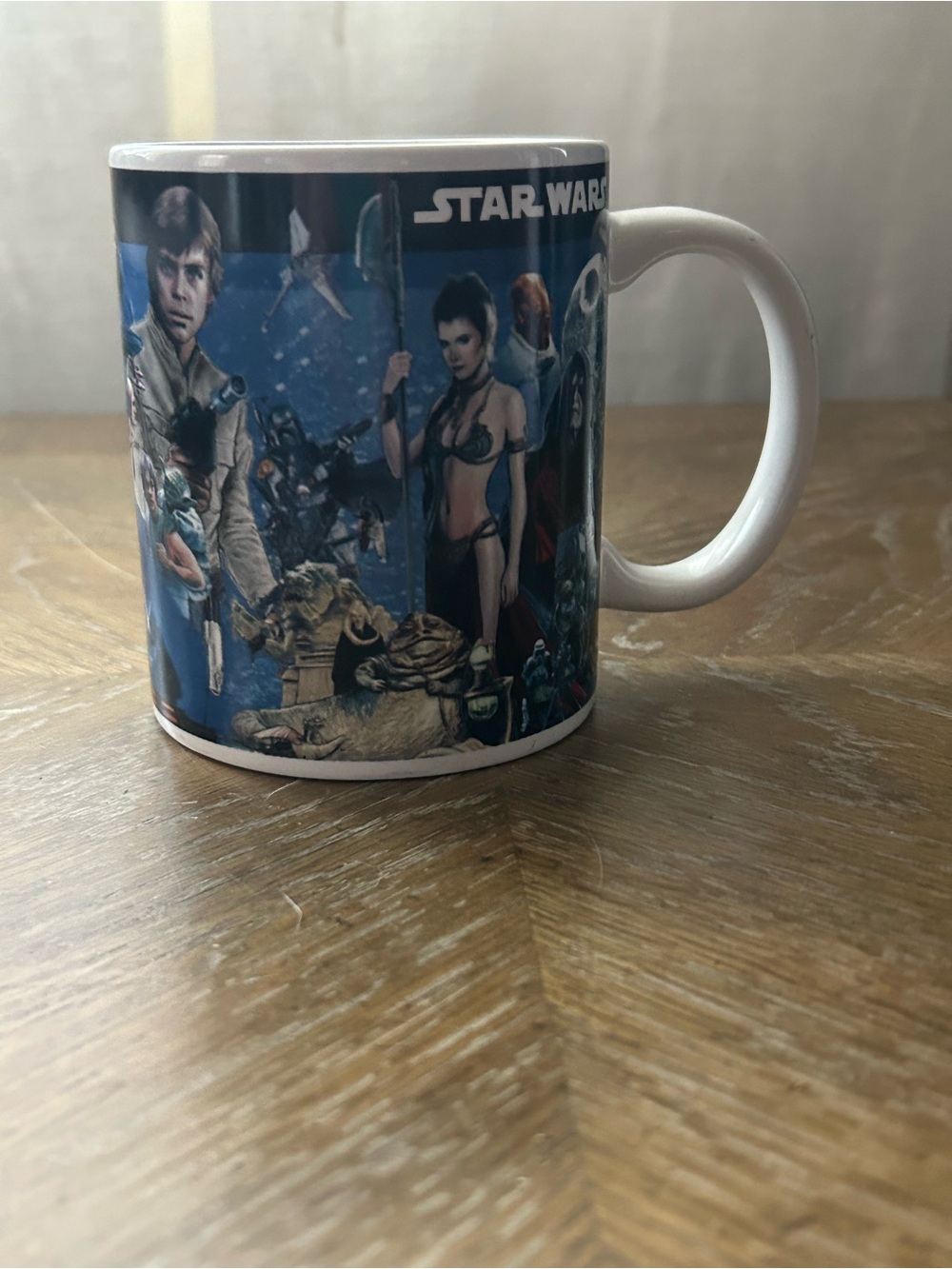 Star Wars Character Collage Vintage Ceramic Mug